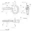 Fig. 02 - Fastener with Loop or Hook