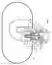 Fig. 02 - Internal valve system with valve inlet positioned relative to container feed inlet