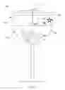 Fig. 02 - Floating candle over a base with suspended decoration
