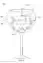 Fig. 03 - Floating candle over a base with suspended decoration