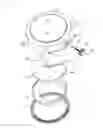 Fig. 03 - Crown lock mechanism-installed timepiece