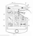Fig. 01 - Executing functions associated with icons having overlapping areas