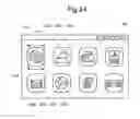 Fig. 26 - Executing functions associated with icons having overlapping areas