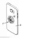Fig. 01 - Holding device, in particular for mobile phones