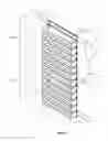 Fig. 08 - Modular vertical agriculture assembly to support vegetative growth in the vertical plane