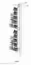 Fig. 19 - Modular vertical agriculture assembly to support vegetative growth in the vertical plane