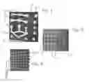 Fig. 02 - Matrix for letters or patterns on fabric