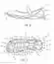Fig. 12 - Footwear having a sole with a plurality of chambers