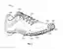 Fig. 02 - Toe portion for a sprint shoe