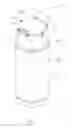 Fig. 02 - Beverage container with non-manual lid operation