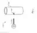 Fig. 04 - Simultaneous bench-stabilized retention of both pole-mounted items and also of small personal items