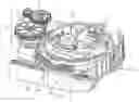 Fig. 01 - Automated fluid injection head of beverage preparation device
