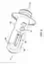 Fig. 03 - Pump style dispense mechanism for flowable product packaging