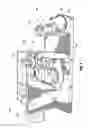 Fig. 02 - Driver shaft support assemblies, setup assemblies, and cutting assemblies