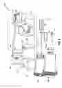 Fig. 05 - Driver shaft support assemblies, setup assemblies, and cutting assemblies