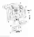 Fig. 16 - Driver shaft support assemblies, setup assemblies, and cutting assemblies