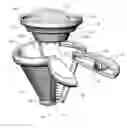 Fig. 01 - Hand held spiralizer