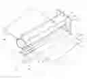 Fig. 01 - Nonlinear line of weakness formed by a perforating apparatus