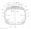 Fig. 08 - Arrangement applied to an envelope for retreading tyres