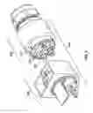 Fig. 06 - Quick connect assembly for fluid and electrical connections