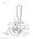 Fig. 02 - Coupling structure of in-wheel motor drive device and strut type suspension device