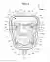 Fig. 05 - Vehicle headlight with a plurality of inner non spherical lenses transmitting light from a high beam and a low beam light source