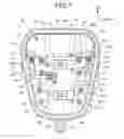 Fig. 08 - Vehicle headlight with a plurality of inner non spherical lenses transmitting light from a high beam and a low beam light source