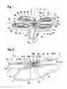 Fig. 02 - Multirotor aircraft with an airframe and a thrust producing units arrangement