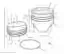 Fig. 01 - Extension collar for pails of mixable building material