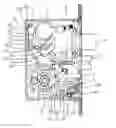 Fig. 01 - Multiple-latch-locking lock structure