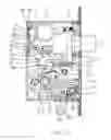 Fig. 09 - Multiple-latch-locking lock structure