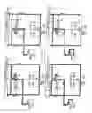 Fig. 06 - Pump-controlled hydraulic circuits for operating a differential hydraulic actuator
