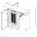Fig. 01 - Telecommunications cabinet with connector storage
