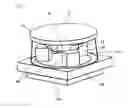 Fig. 09 - Device for tilting an optical element, particularly a mirror