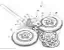 Fig. 01 - Winding mechanism of a timepiece