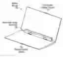 Fig. 01 - Integrated sound bar hinge assembly for mobile electronic device