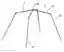Fig. 01 - Tent with wirelessly controlled illumination