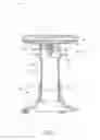 Fig. 02 - Therapy stool having an adjustable height and a tiltable seat