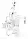 Fig. 153 - Method of fusing a sacroiliac joint with an implant with struts