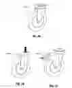 Fig. 03 - Ultraviolet light-sterilized and illuminating caster wheel sets