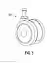 Fig. 06 - Ultraviolet light-sterilized and illuminating caster wheel sets