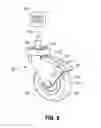 Fig. 08 - Ultraviolet light-sterilized and illuminating caster wheel sets