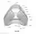 Fig. 85 - Patient interface with a seal-forming structure having varying thickness