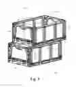Fig. 02 - Blind-stack and nest-interlock container