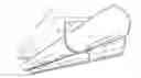 Fig. 01 - Shade bracket with concealed wiring