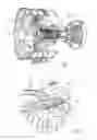 Fig. 02 - Turbine engine assembly with tubular locating inserts