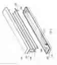 Fig. 09 - SNAP-IN LED BOARD RAIL SYSTEM FOR RETROFITTING FLUORESCENT LIGHT FIXTURES