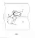 Fig. 02 - Holster support with collapsible stability bar for providing bed-side or chair-side support of a handgun holster for rapid and safe access to a handgun
