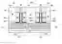 Fig. 01 - Vertical transistor top epitaxy source/drain and contact structure