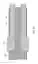 Fig. 44 - Durable connector receptacles with reinforced tongue and ground contacts